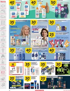Pré-visualização NOS DESODORIZANTES E GEL DE BANHO DERMA CONTROL DA MARCA NIVEA, Nivea Derma Control deodorants and shower gel. válido de 31.03.2026 | Página: 48 | Produtos: Gel de banho, Banho, Creme