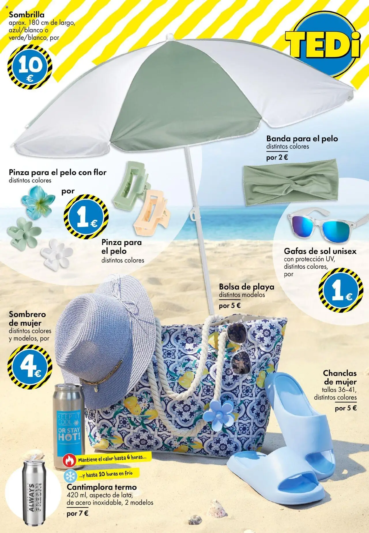 TEDi - folleto │ válido desde el 04.06.2025 | Página: 5 | Productos: Sombrilla, Bolsa