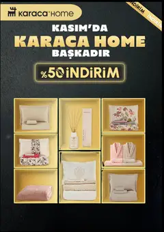 24.11.2025 tarihinden itibaren geçerli olan Karaca Home kataloğu önizlemesi