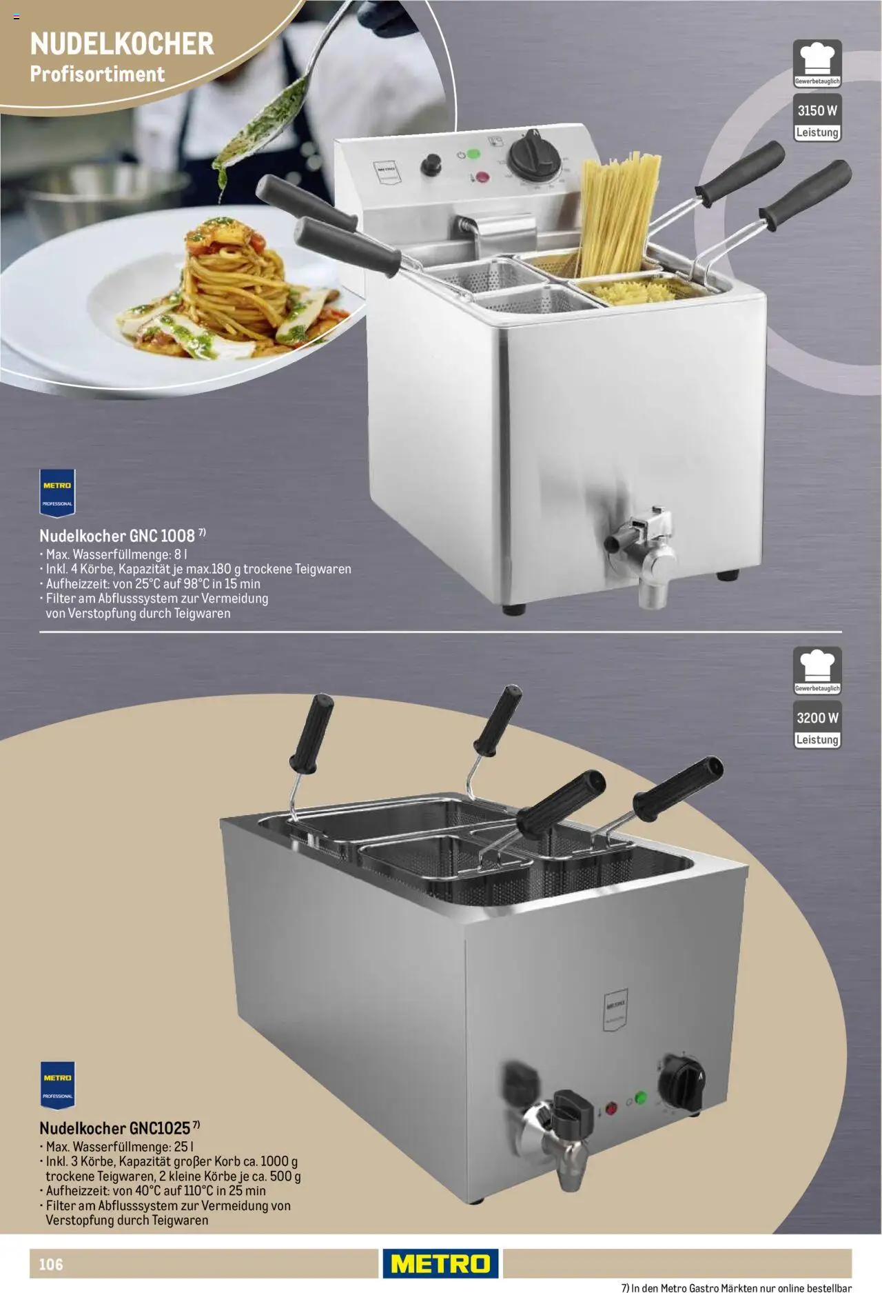 Metro Non Food Sortiment – gültig ab 01.10.2025 | Seite: 106 | Produkte: Korb
