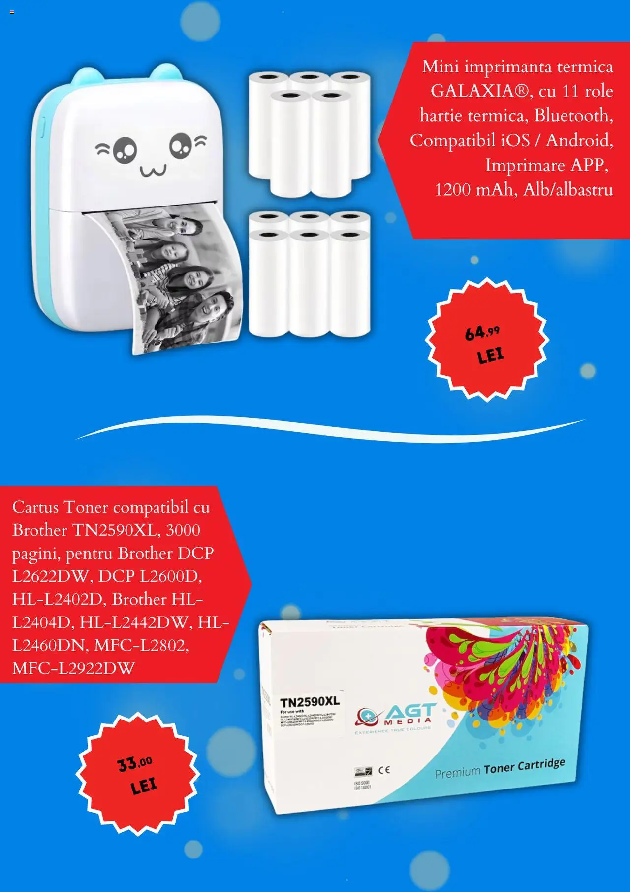 Noul catalog Emag – valabil de la 06.10.2025 | Pagină: 5 | Produse: Imprimantă, Toner, Role