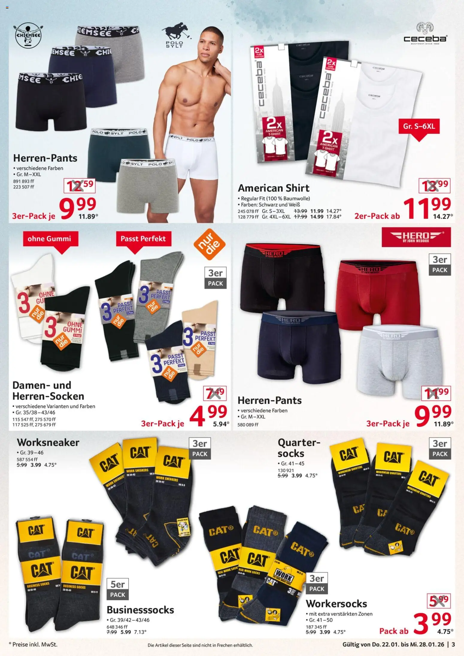 Selgros  Non Food – gültig ab 22.01.2026 | Seite: 3 | Produkte: Shirt