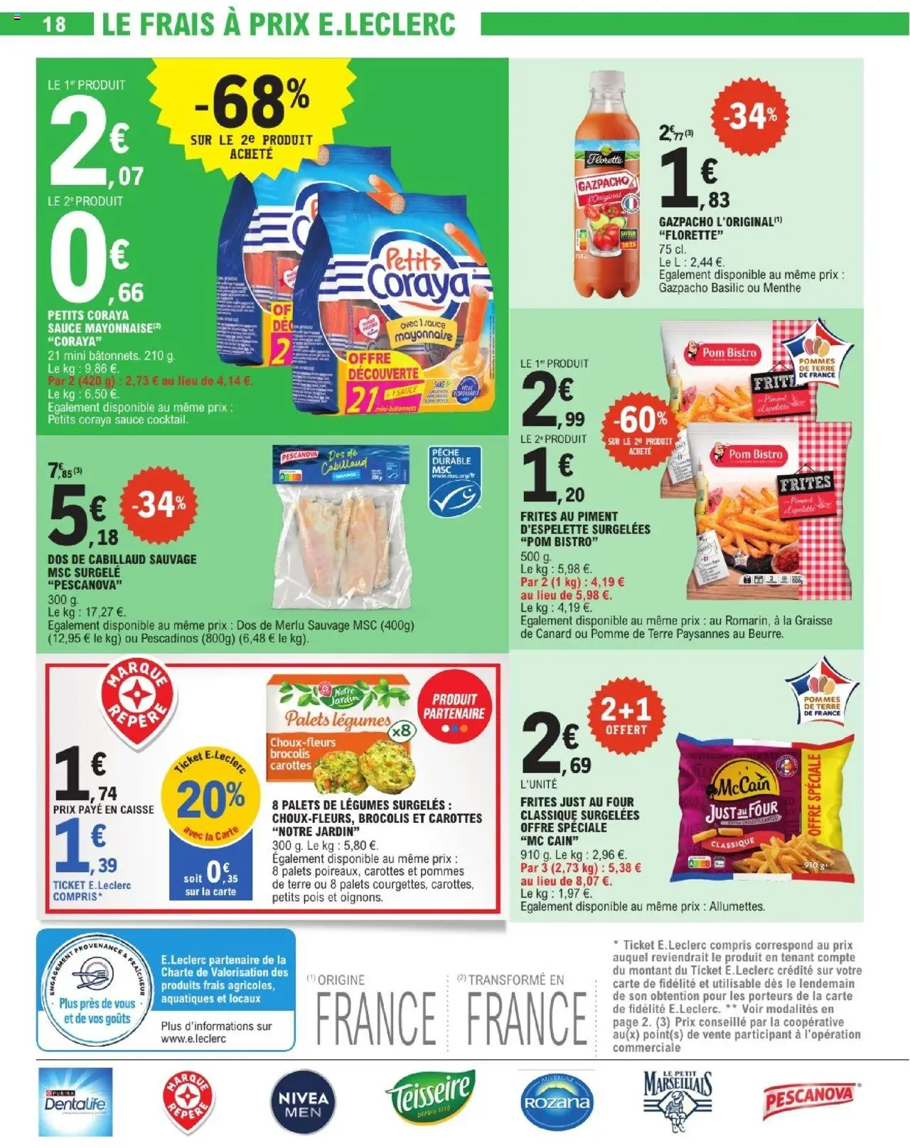  | Page: 18 | Produits: Carottes, Pomme, Pomme de terre, Mayonnaise