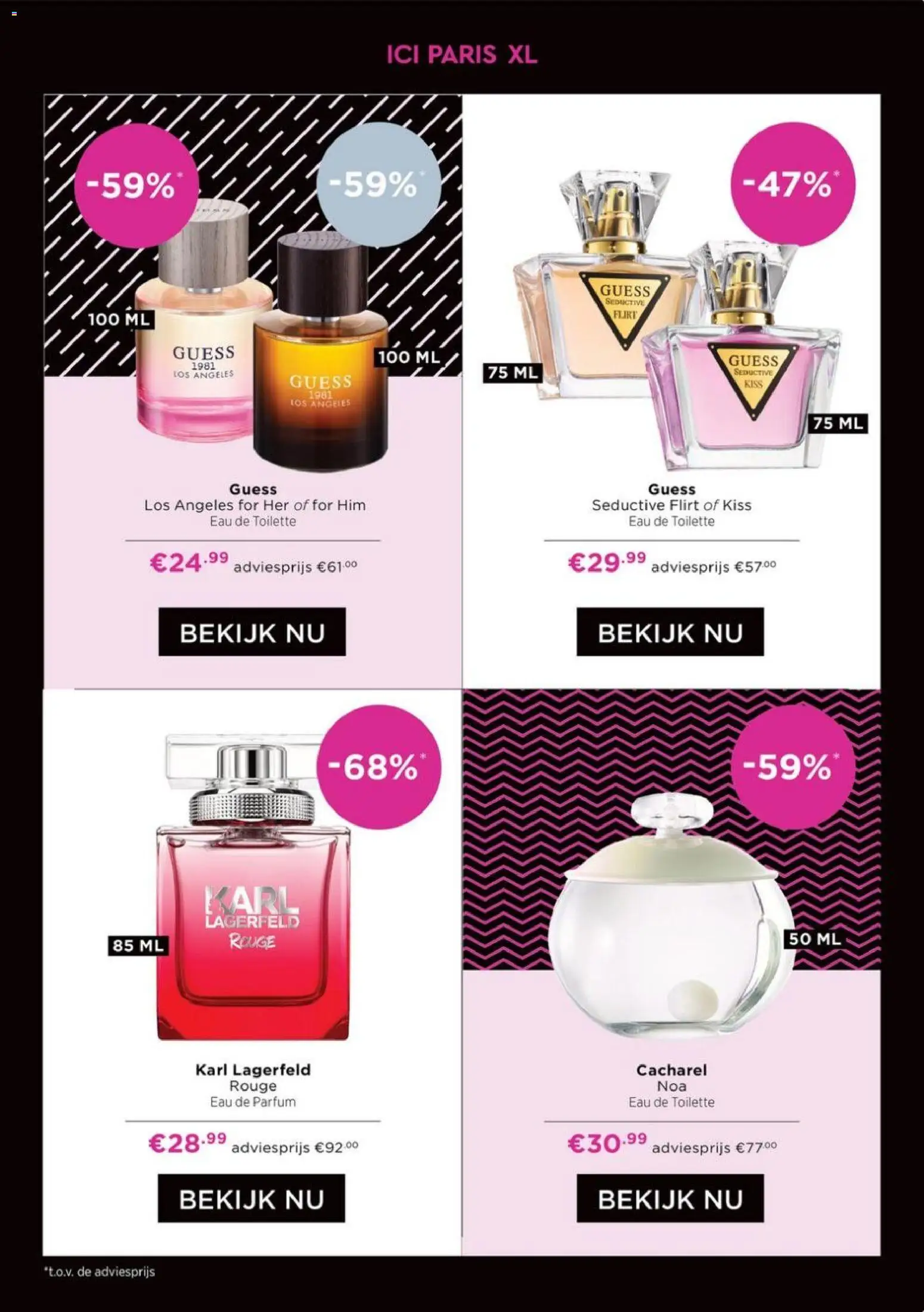 {H1} | Pagina: 5 | Producten: Parfum, Eau de toilette