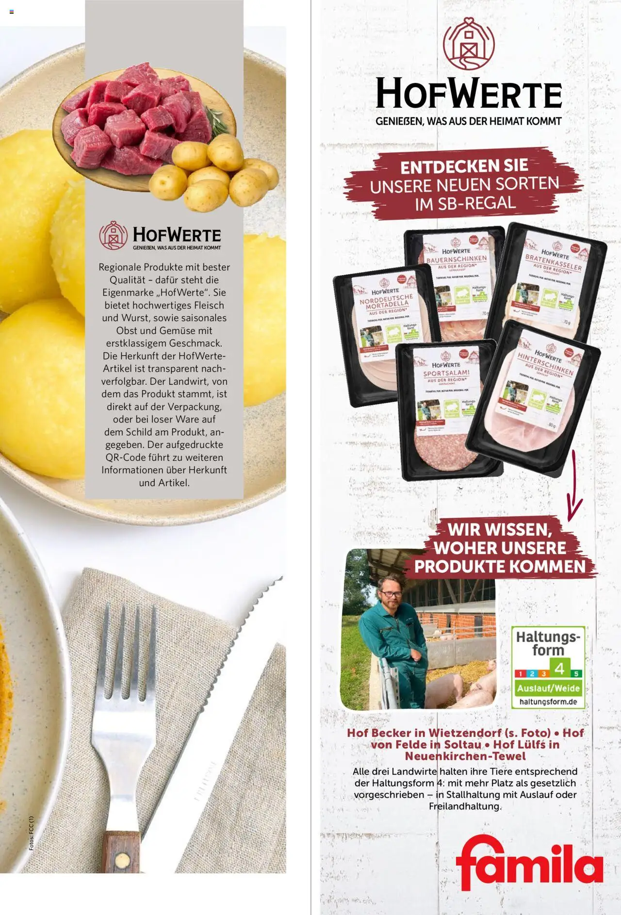 Famila Nordwest myTime Oktober 2025 – gültig ab 01.10.2025 | Seite: 29 | Produkte: Gemüse, Obst, Fleisch