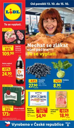 Náhled letáku Lidl leták od 13.10.2025