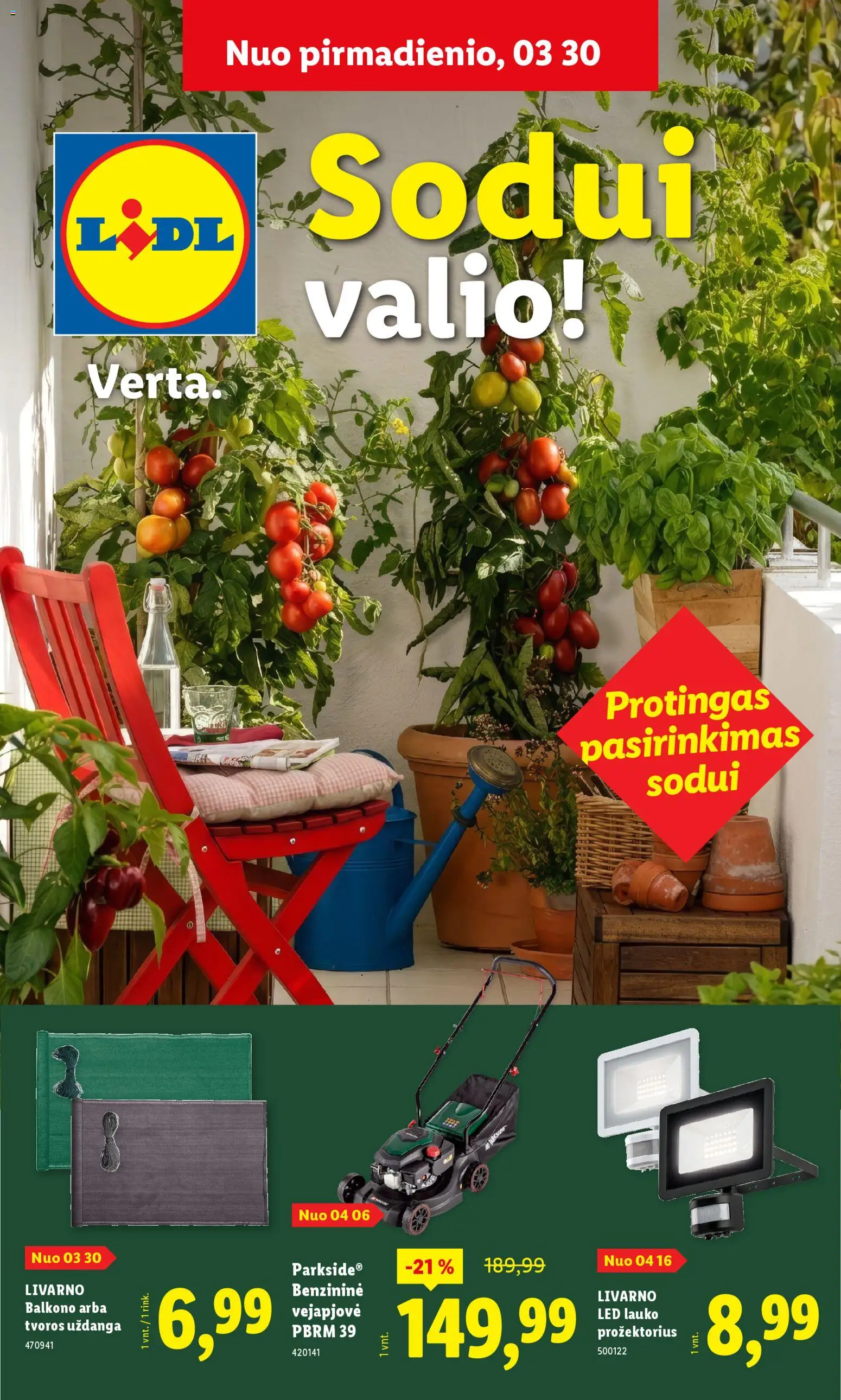 LIDL akcijos nuo 30.03.2026 | Puslapis: 1