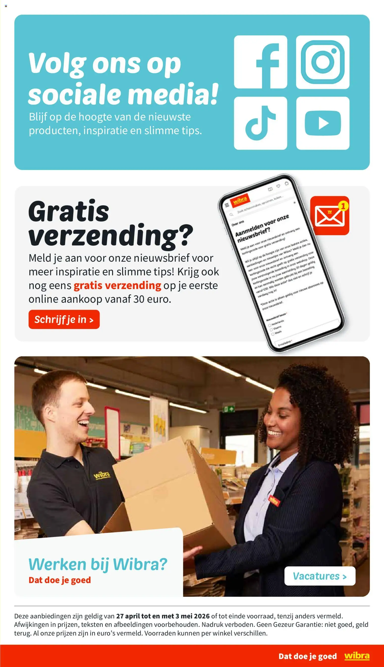 Nieuwe » Wibra folder voor Mei « is er! Ontdek geweldige aanbiedingen en bespaar. | Nederland