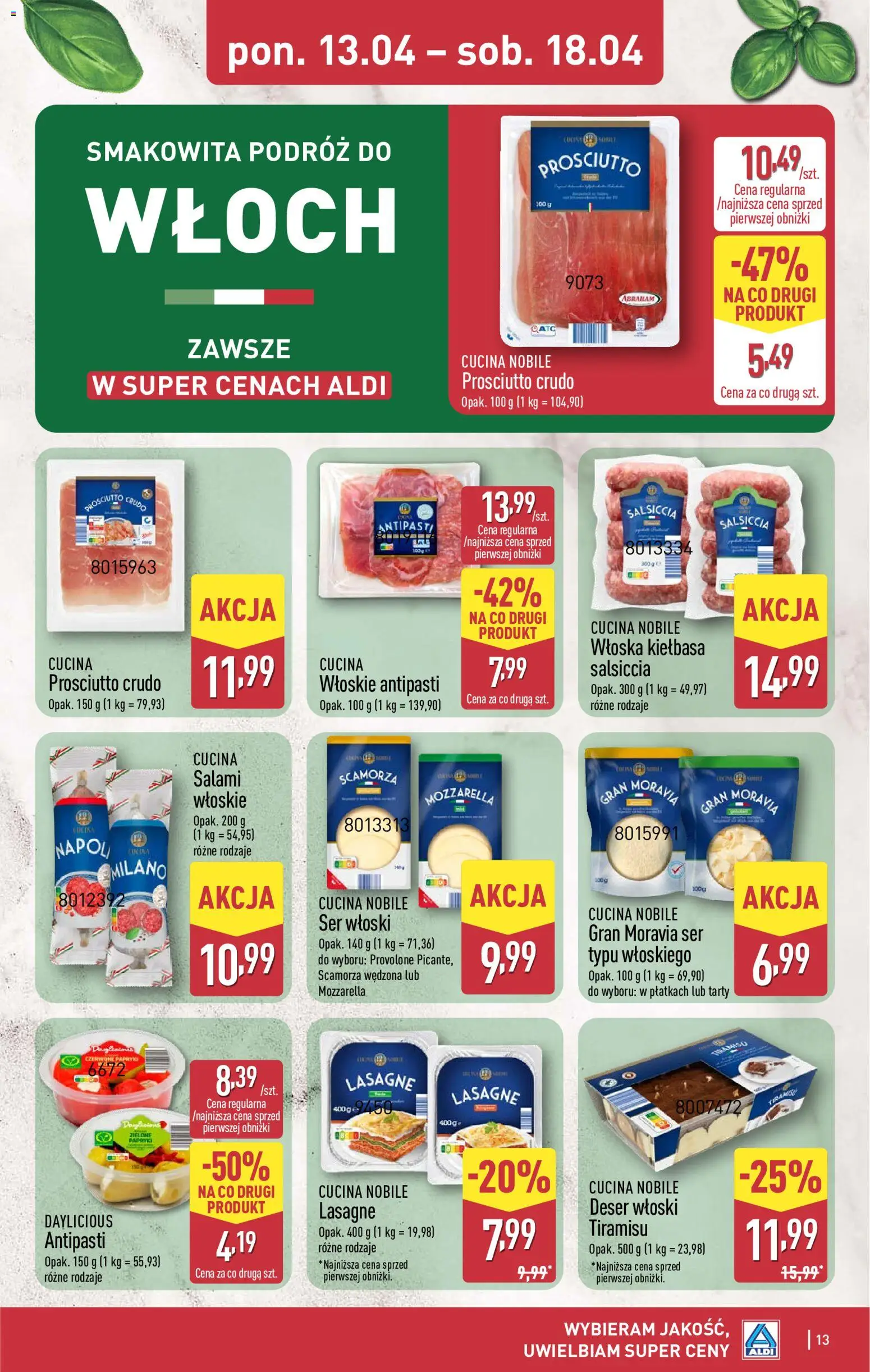Aldi gazetka od 13.04.2026 | Strona: 13
