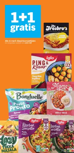 The Frosbro's Lasagne Bolognese, Lasagne Bolognese - Voorbeeld van een folder van Albert Heijn, geldig van 02.03.2026 | Pagina: 17