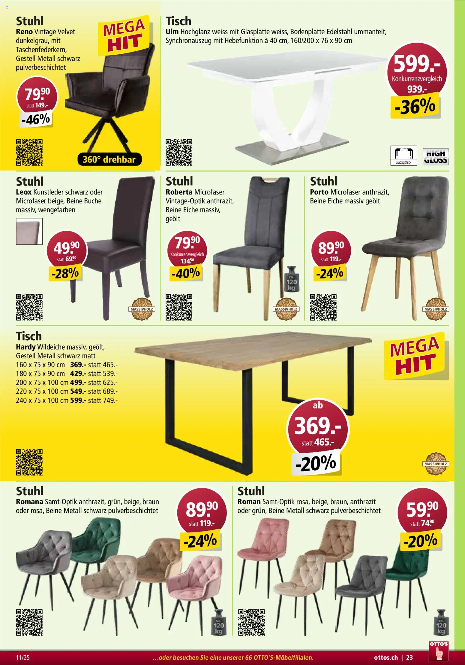 Otto's Aktionen Möbelflyer – gültig ab 01.11.2025 | Seite: 23