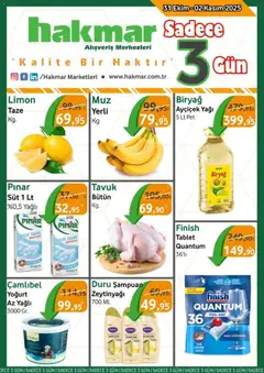 31.10.2025 tarihinden itibaren geçerli olan Hakmar kataloğu önizlemesi | Sayfa: 1