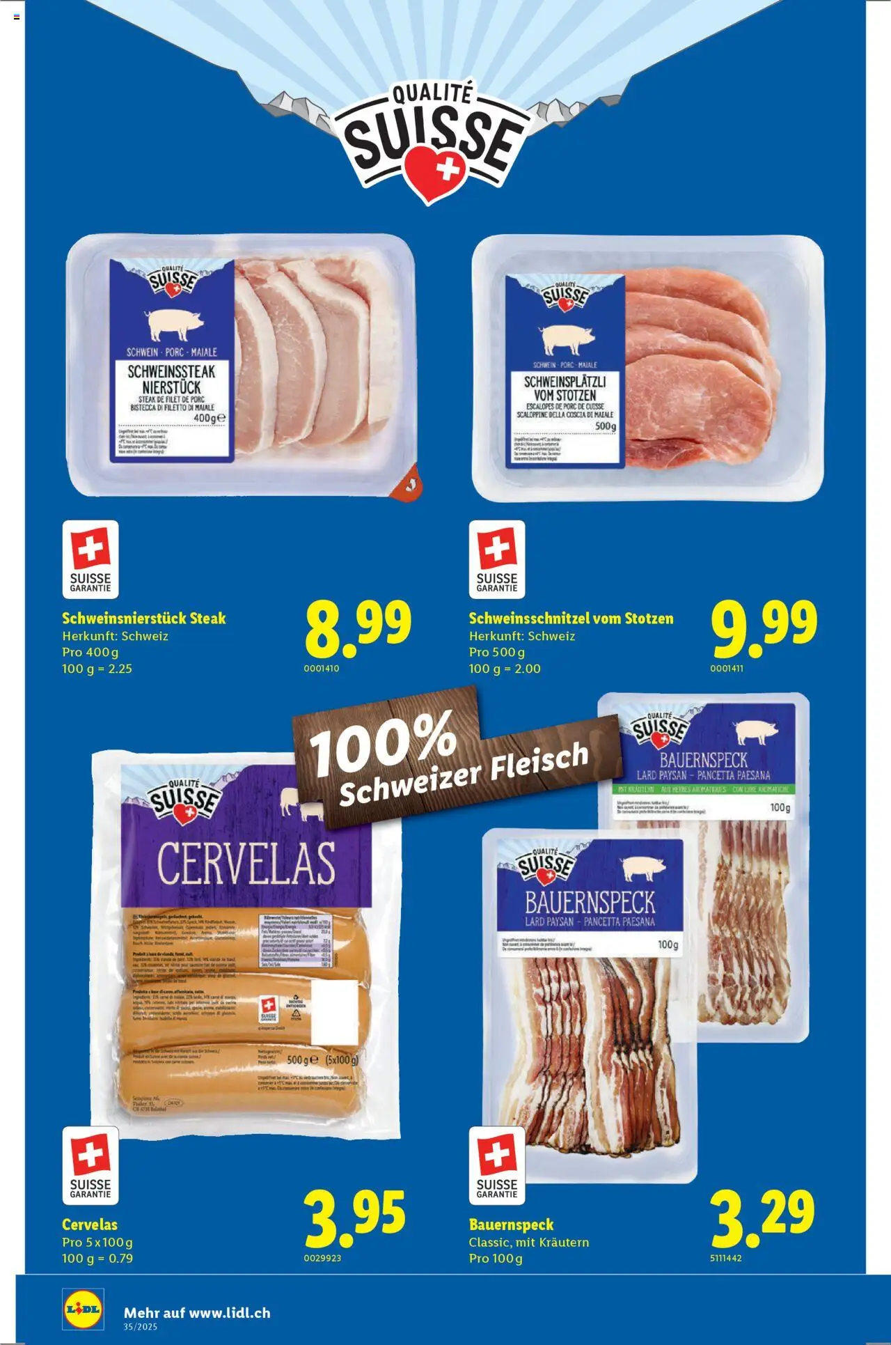 Lidl Aktionen Qualité Suisse ab 28.08.2025 | Seite: 4