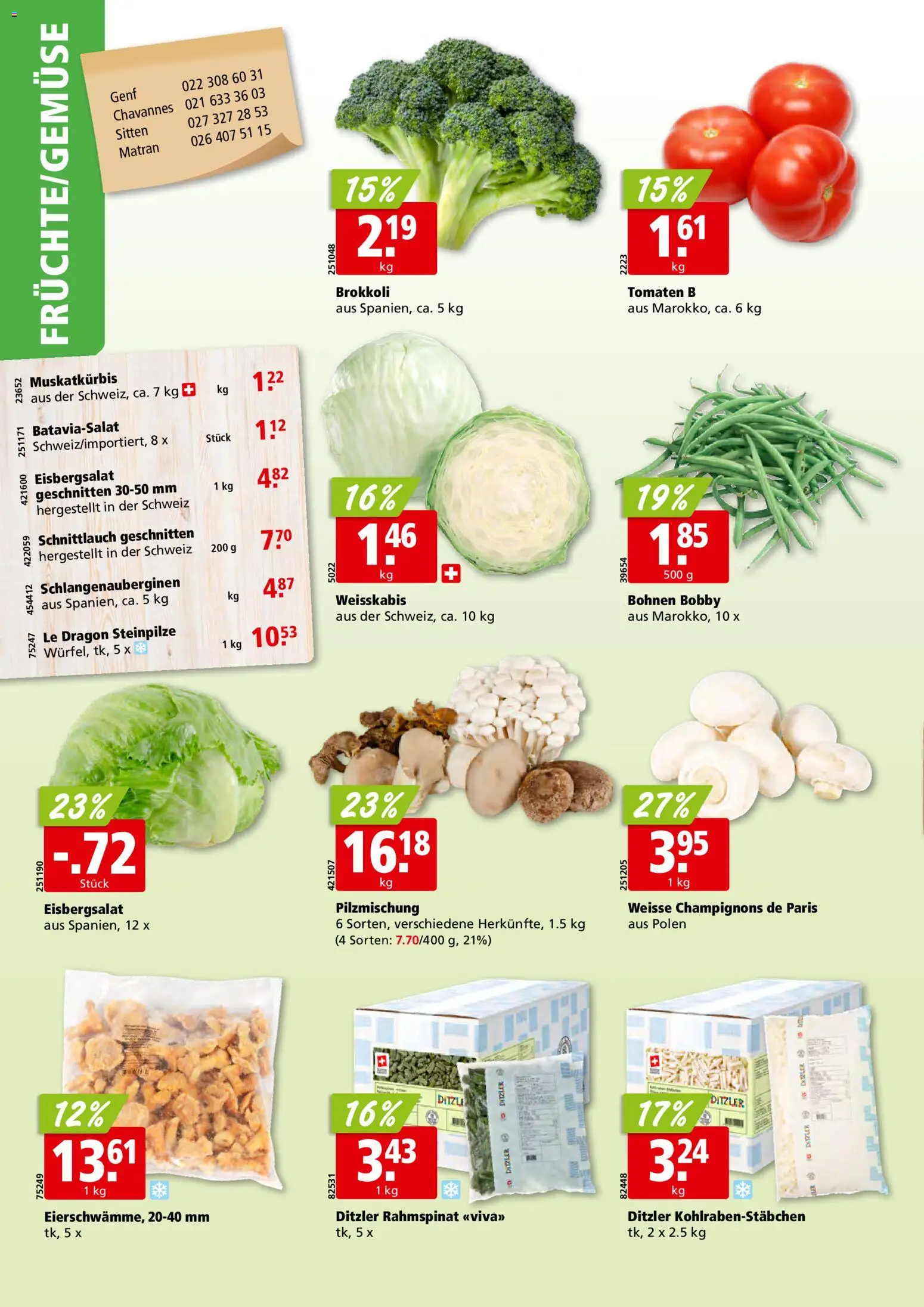 Aligro Aktionen – gültig ab 01.12.2025 | Seite: 2 | Produkte: Champignons, Tomaten
