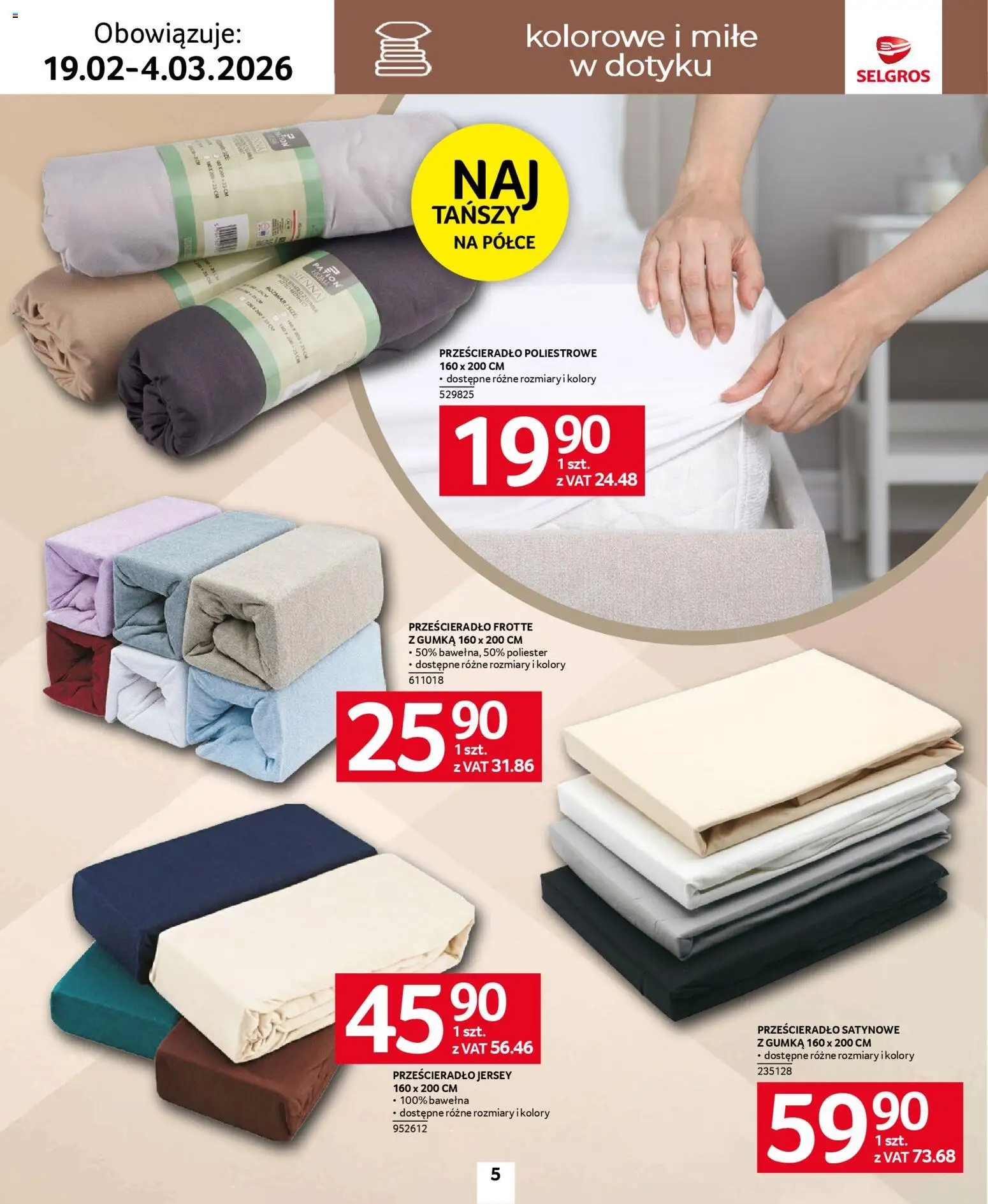 Selgros cash&carry - Katalog Home&Deco od 19.02.2026 | Strona: 5