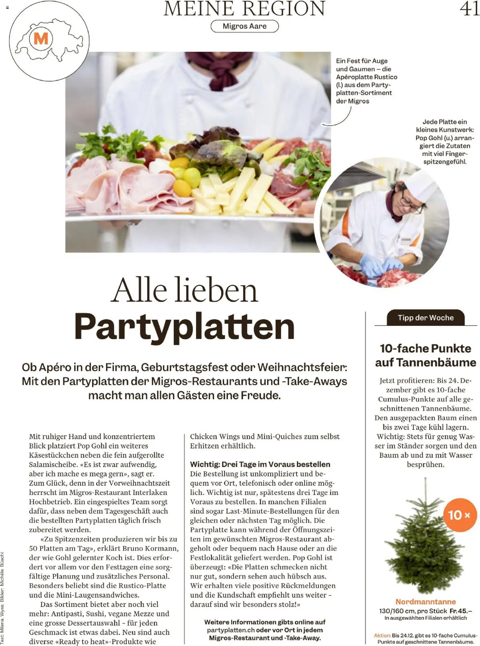 Migros - Magazin – gültig ab 09.12.2025 | Seite: 41