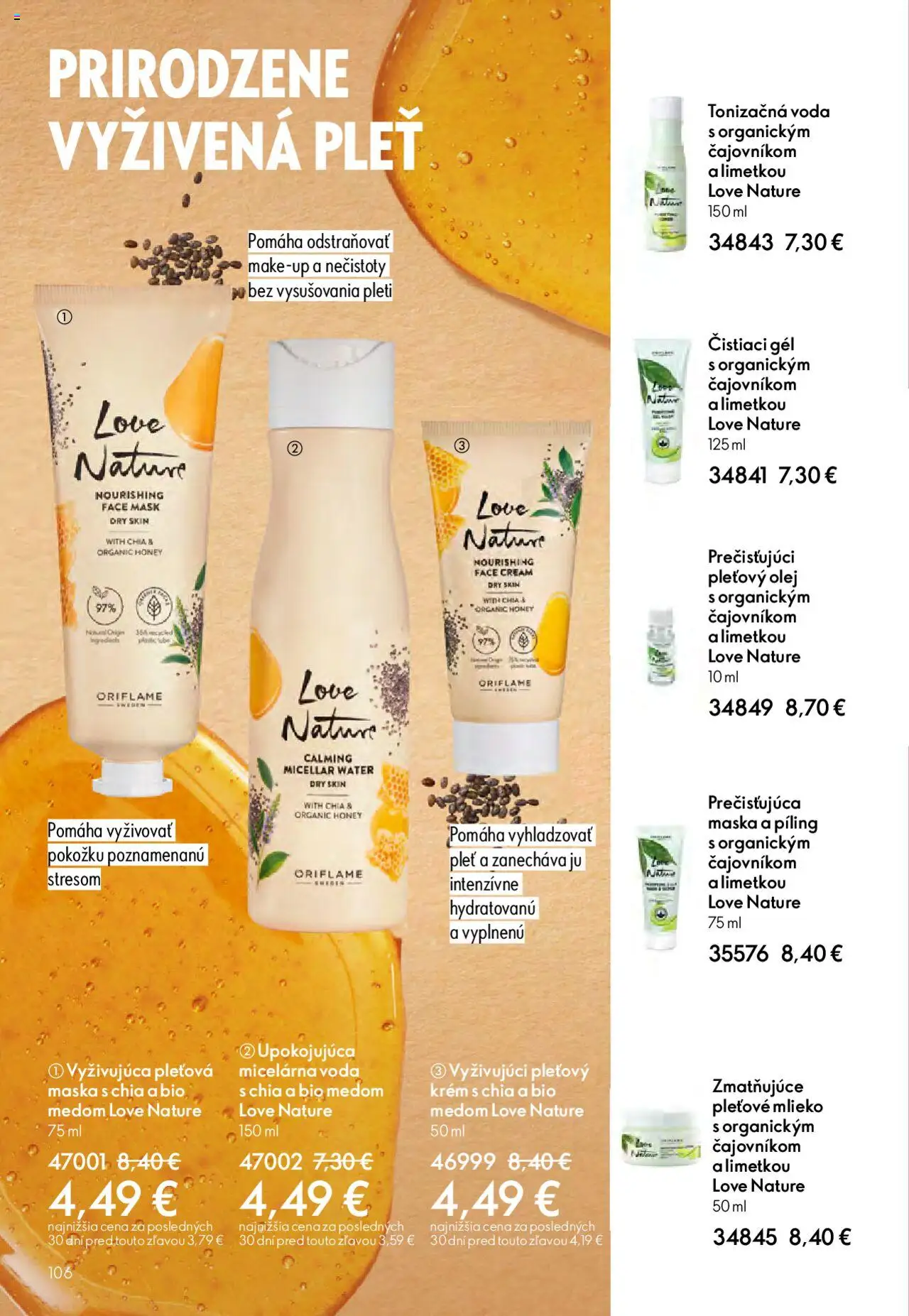 Nové Oriflame akcie – leták je platný od 01.10.2025 | Strana: 106 | Produkty: Mlieko, Maska, Krém, Voda