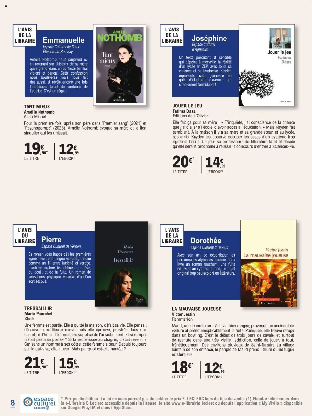  | Page: 8 | Produits: Mais, Lit, Livre