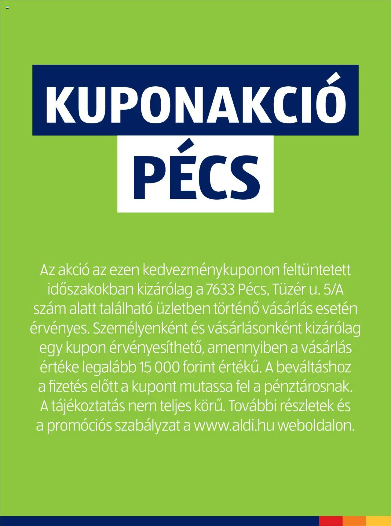 Aldi akciós ujság - amely érvényes a következő dátumtól: 26.07.2025 | Oldal: 2