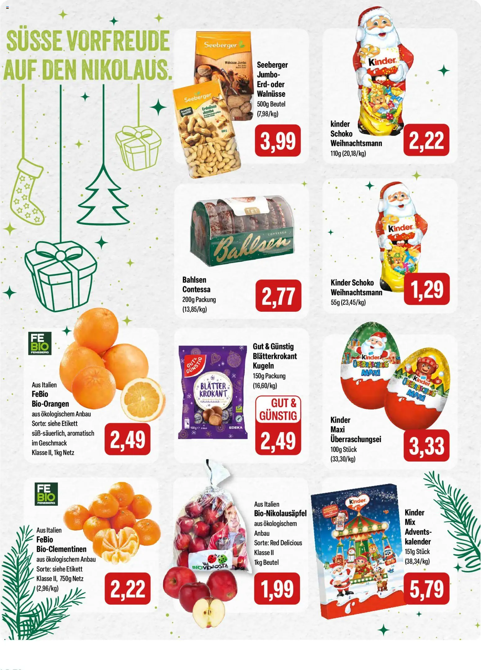 Feneberg Angebote – gültig ab 27.11.2025 | Seite: 15 | Produkte: Erdnüsse, Walnüsse