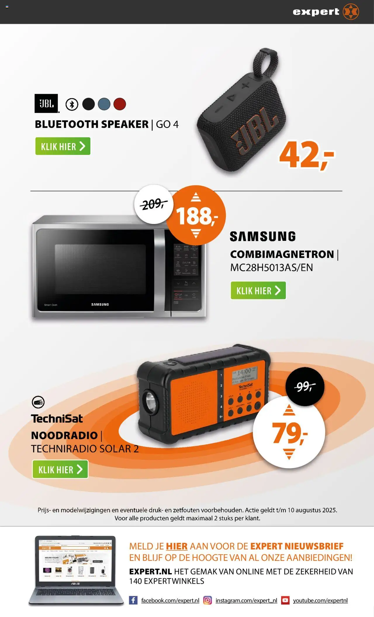  | Pagina: 19 | Producten: Speaker, Oven, Combimagnetron, Bluetooth