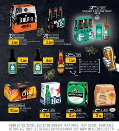 Match Supermarché - Prévisualisation de Match Supermarché - Supermarché match valide à partir de 06.01.2026 | Page: 19 | Produits: Alcool, Bière blonde, Bière, Heineken