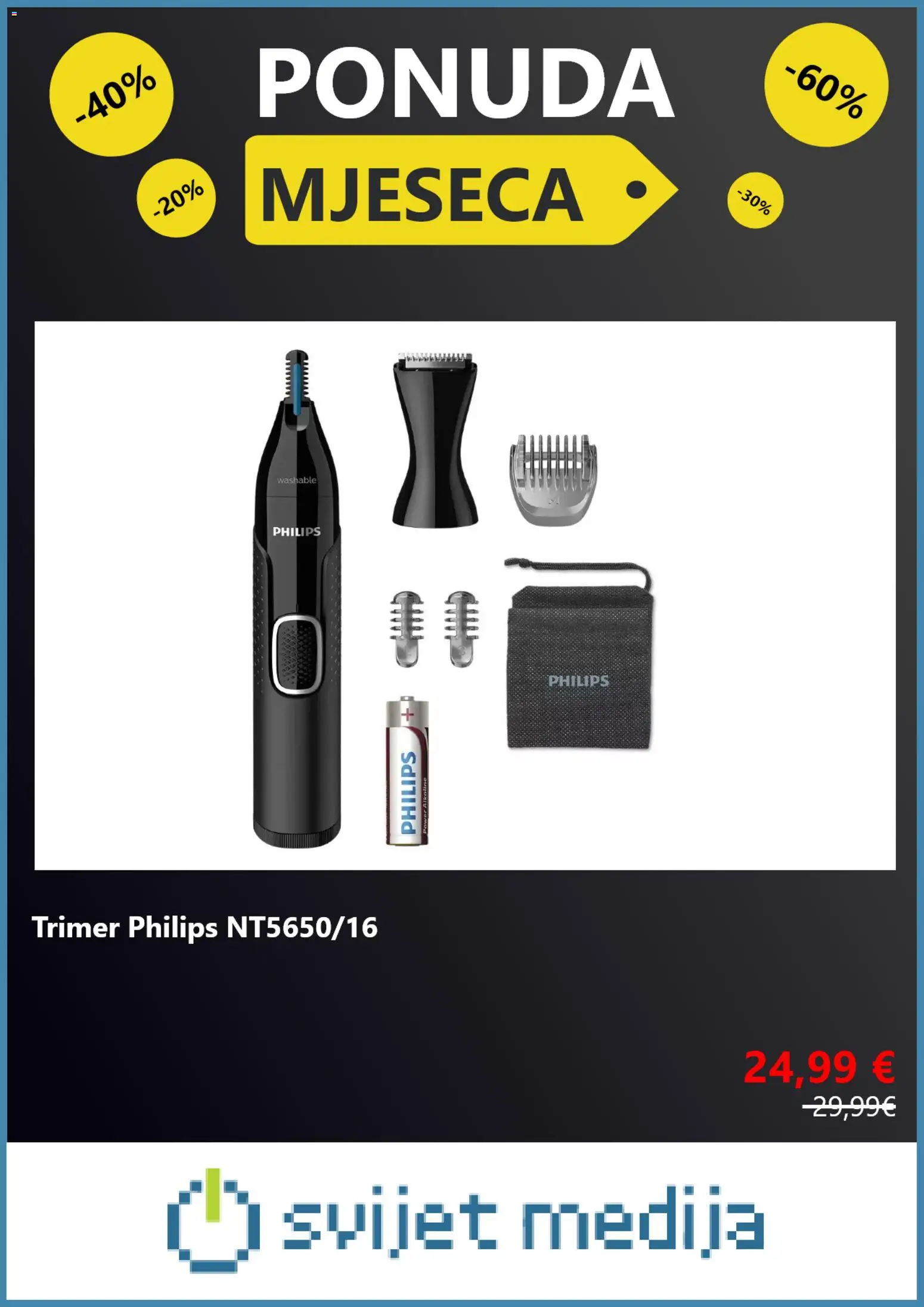 Svijet medija katalog | vrijedi od 05.01.2026 | Stranica: 3 | Proizvodi: Trimer