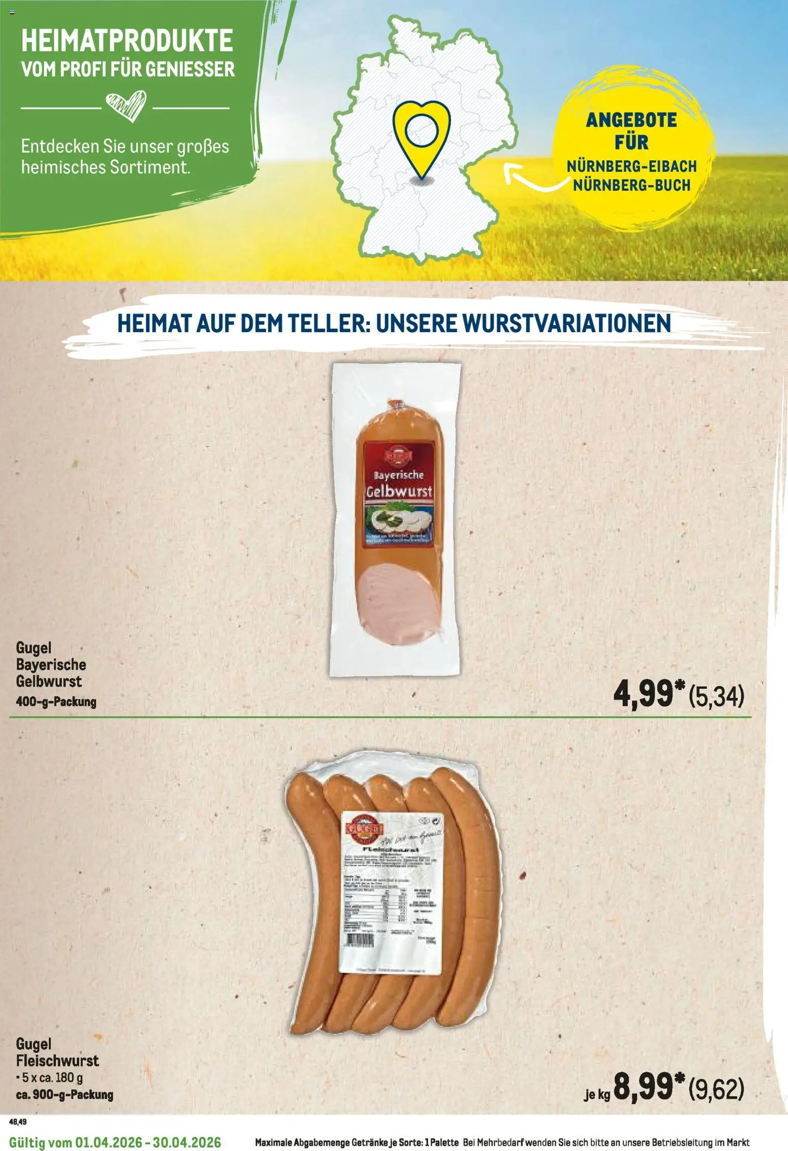 Metro Regionaler Flyer – gültig ab 01.04.2026 | Seite: 108