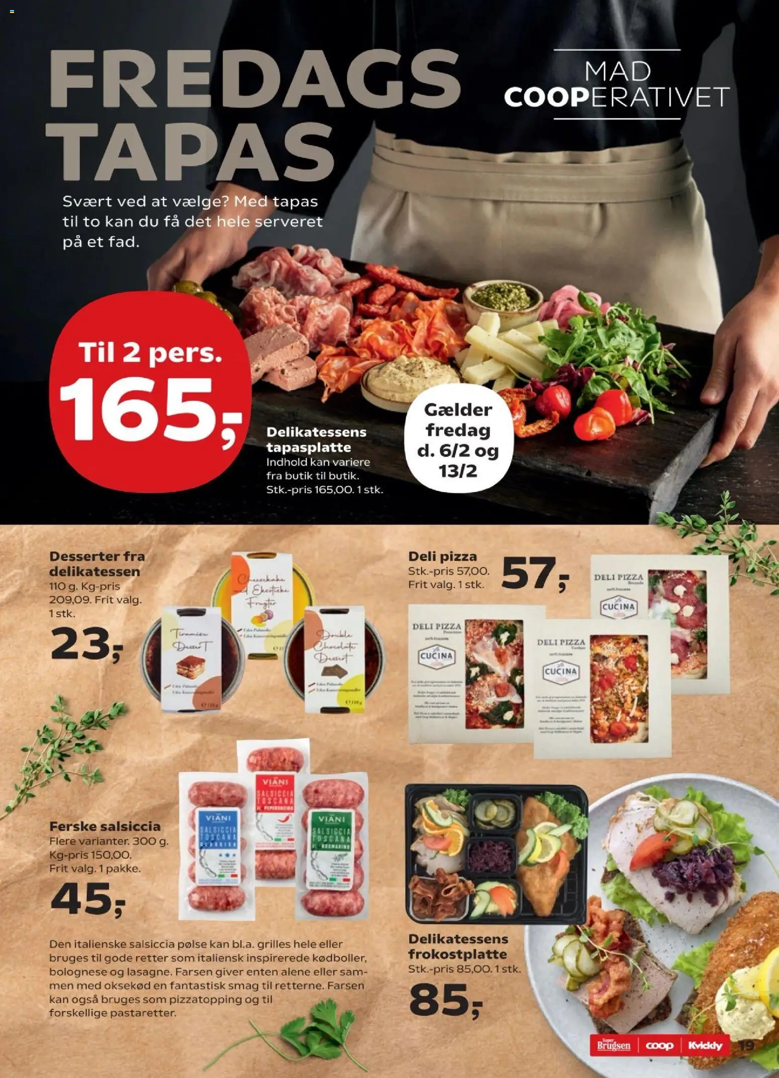 Super Brugsen tilbudsavis – gyldig fra 06.02.2026 | Side: 20 | Produkter: Pizza, Oksekød, Søm