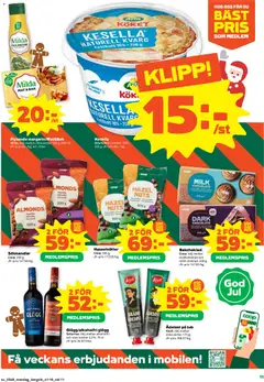 Stora Coop - erbjudanden - Förhandsvisning av reklamblad från butik Stora Coop aktuell från 24.11.2025 | Sida: 11 | Produkter: Kvarg