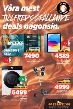 Power - erbjudanden - Förhandsvisning av reklamblad från butik Power aktuell från 22.09.2025