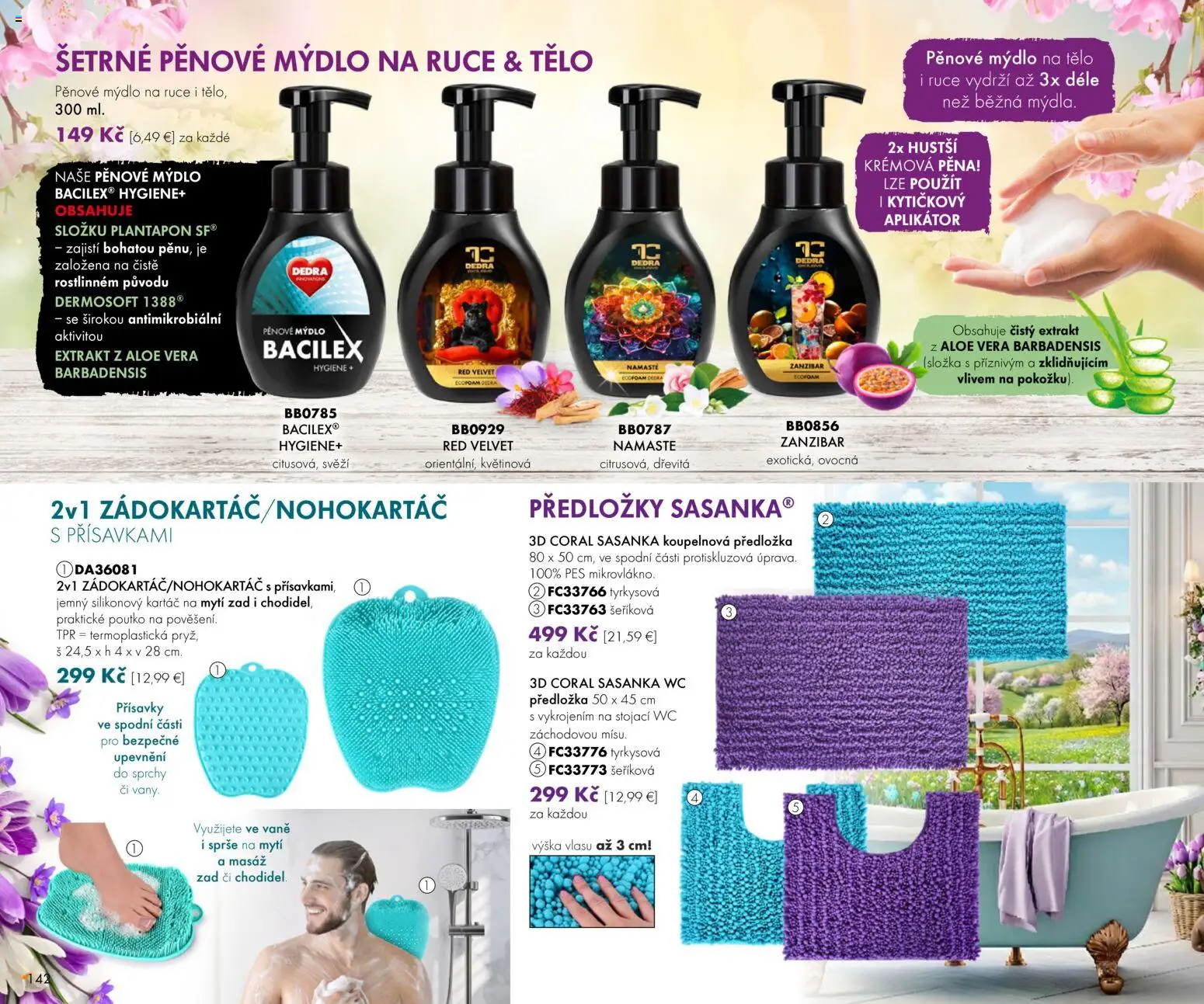 Nové Dedra akcie – leták je platný od 01.02.2026 | Strana: 42 | Produkty: Wc, Mydlo
