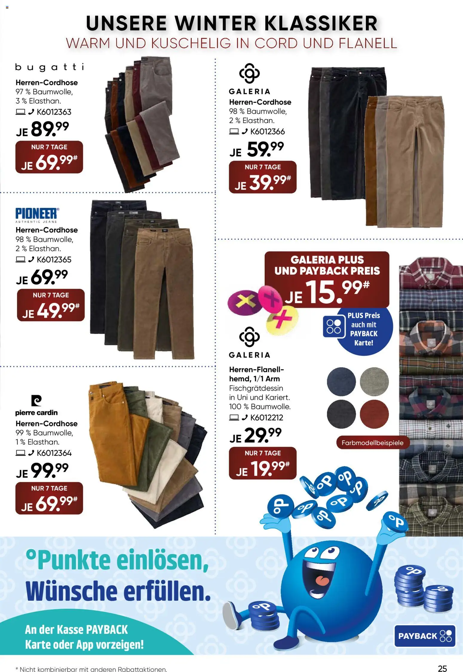 Galeria Karstadt Kaufhof Prospekt 	 – gültig ab 17.12.2025 | Seite: 25 | Produkte: Jeans