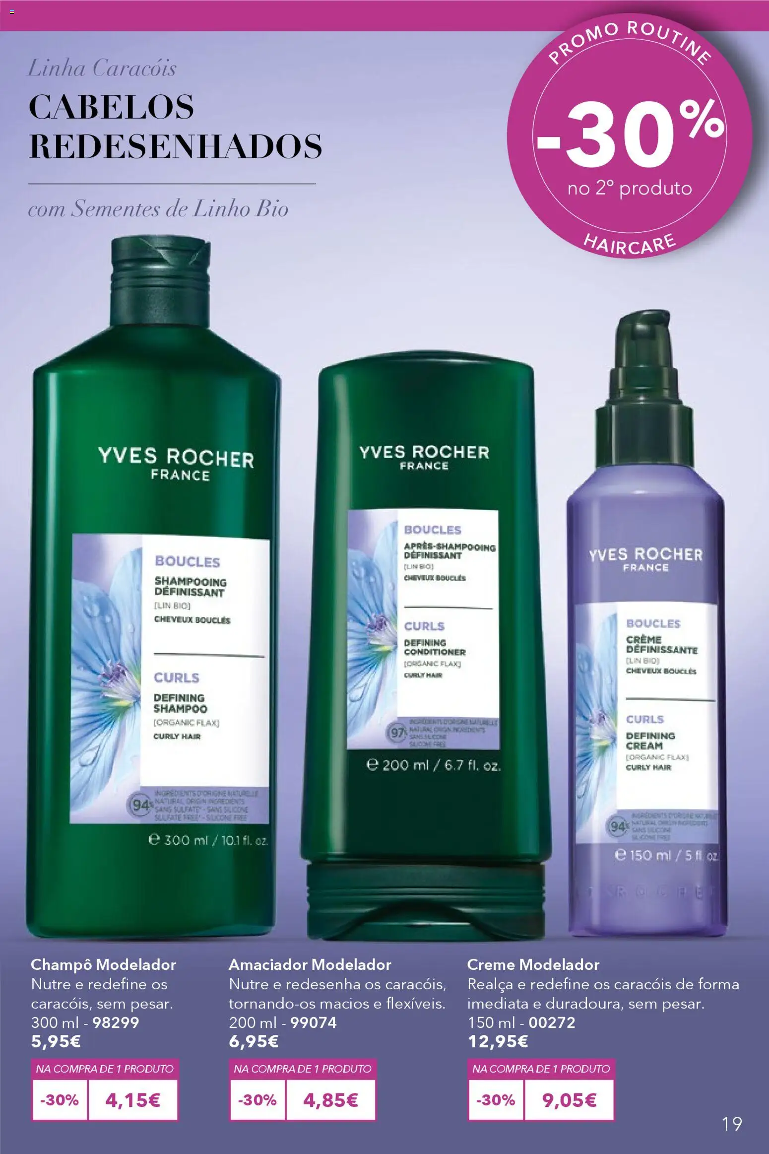 Yves Rocher catálogo 5 │ válido de 31.03.2026 | Página: 19 | Produtos: Shampoo, Creme