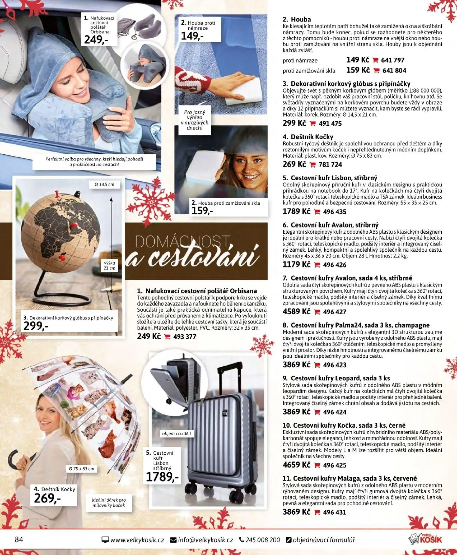 Velký Košík katalog listopad 2025 od 01.11.2025 | Strana: 84 | Produkty: Cestovní kufry, Madlo, Modely, Champagne