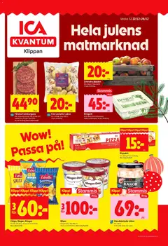 ICA Kvantum - Klippan - Förhandsvisning av reklamblad från butik ICA Kvantum aktuell från 22.12.2025