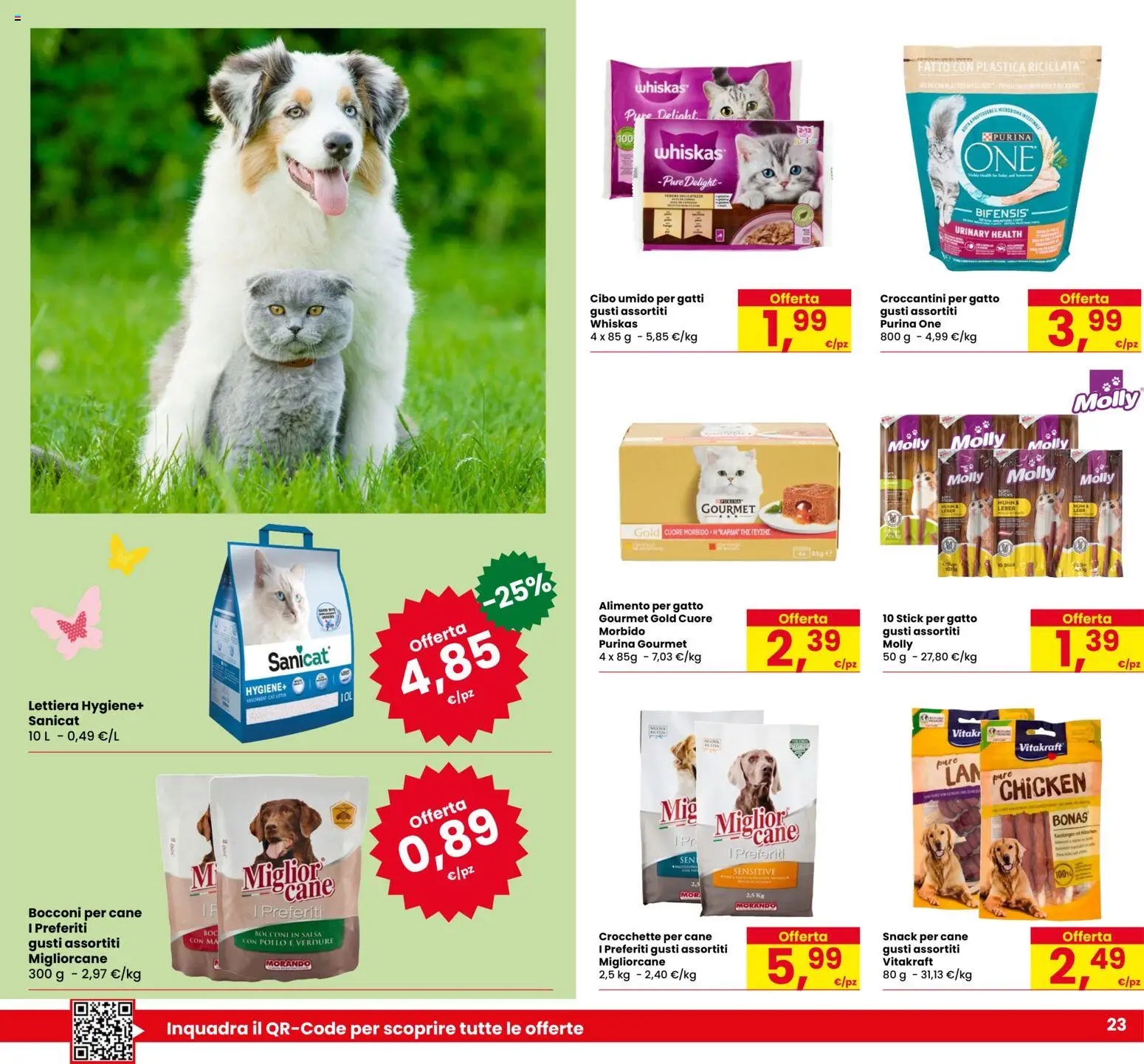 Volantino Despar del 26.03.2026 | Pagina: 23 | Prodotti: Pollo, Verdure, Salsa, The