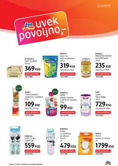 DM Drogerie katalog - važi od 01.09.2025 | Strana: 35 | Proizvode: Banana, Jagoda, Pavloviceva mast, Čaj