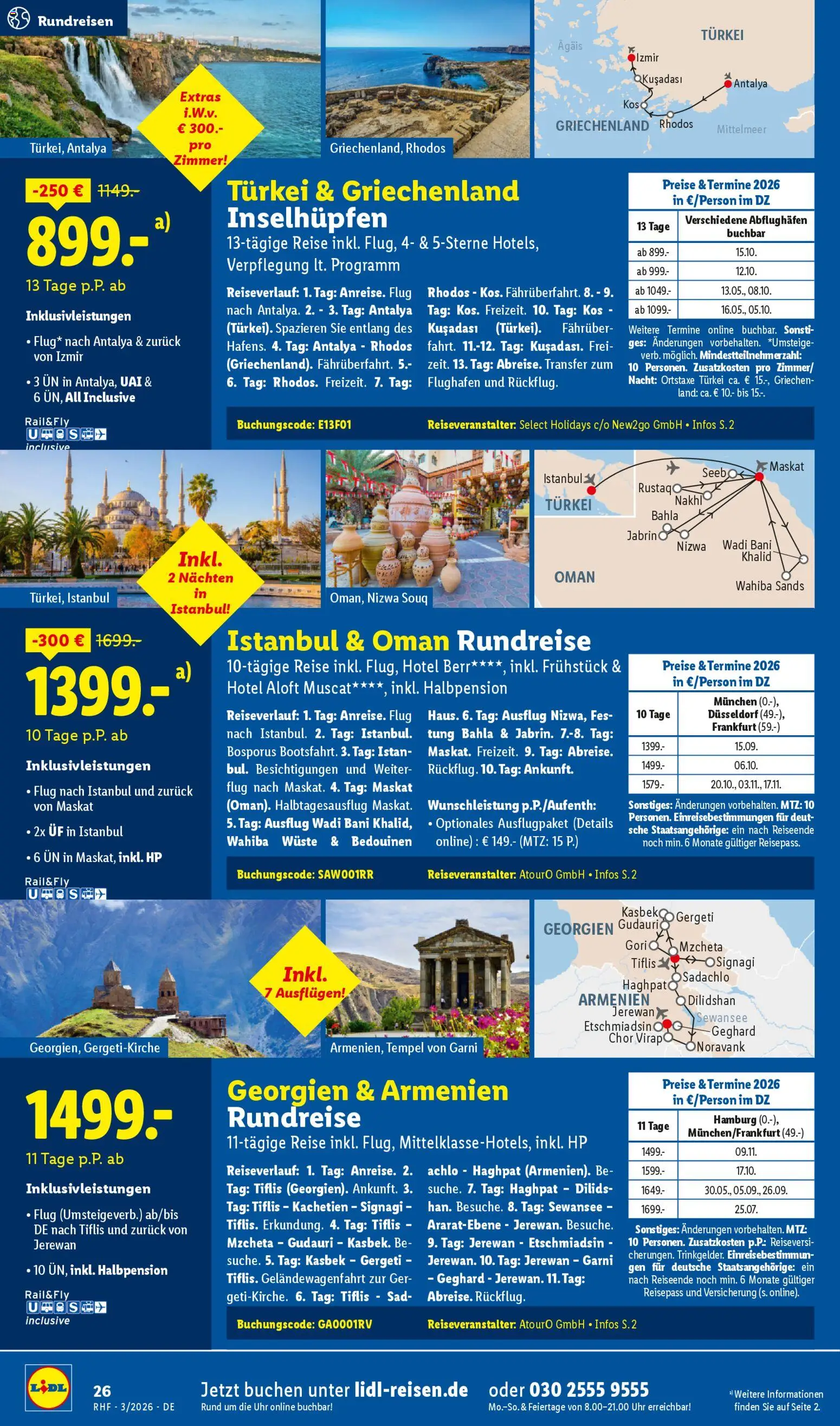Lidl Reisen Prospekt 	 – gültig ab 28.02.2026 | Seite: 26 | Produkte: HP, Uhr