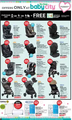Baby City Specials │ valid from 15.07.2025 | Page: 15 | Products: Tray, Belt, Pads, Water
