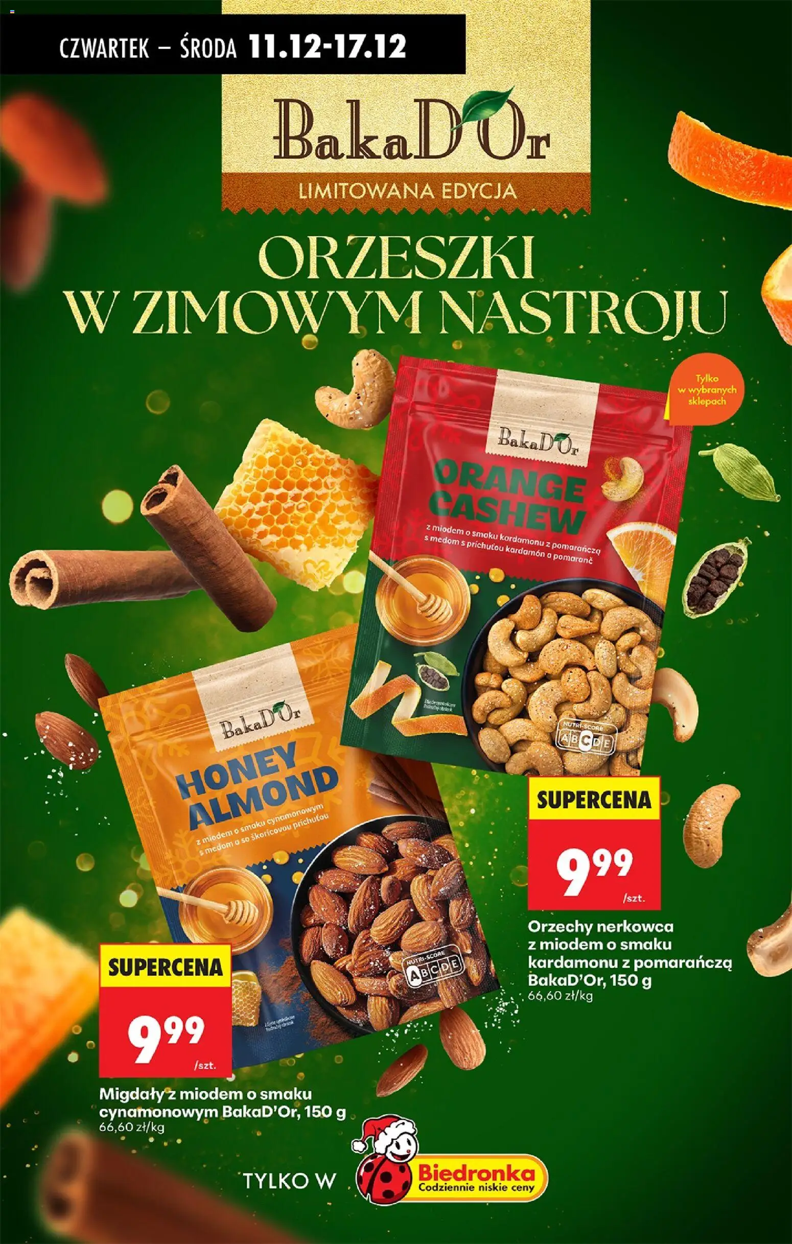 Biedronka gazetka - Oferta w tym tygodniu od 11.12.2025 | Strona: 64 | Produkty: Kardamon, Orzechy