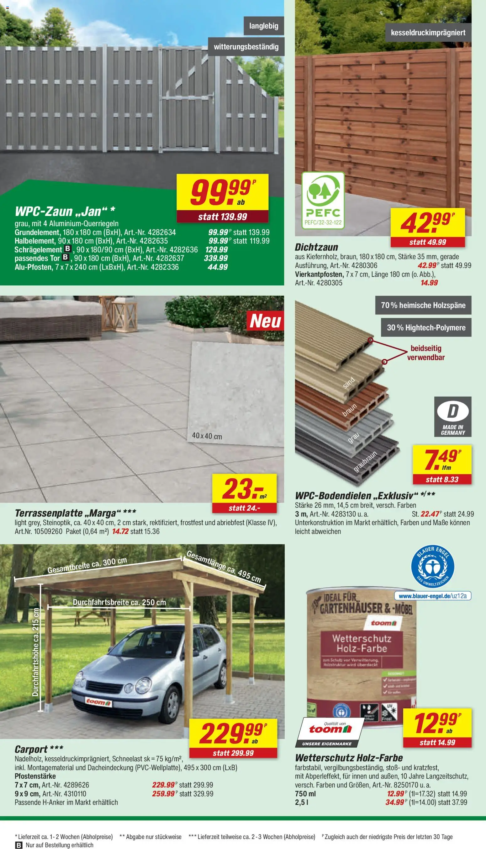 Toom Baumarkt Prospekt 	 – gültig ab 02.05.2026 | Seite: 12