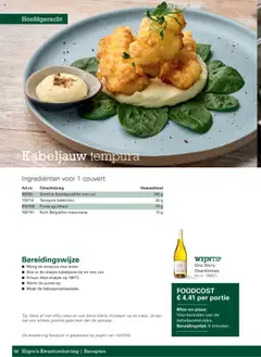 Sligro - M - Resto bistro favourite dish - Voorbeeld van een folder van Sligro, geldig van 08.10.2025 | Pagina: 50 | Producten: Keksajt, Kan