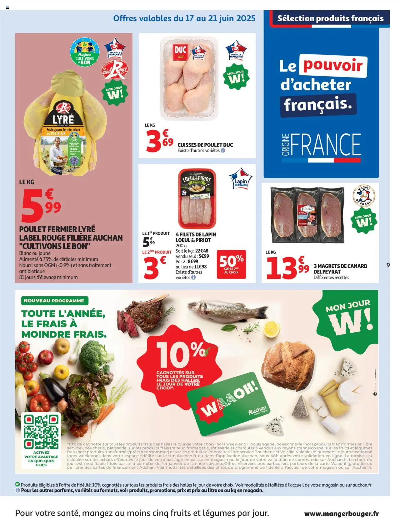  | Page: 9 | Produits: Lapin, Volaille, Poissonnerie, Magrets de canard