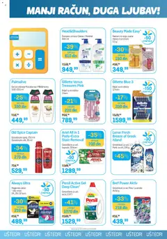 Lilly drogerie katalog - pregled Lilly drogerie kataloga - važi od 01.01.2026 | Strana: 4 | Proizvode: Deterdžent, Higijenski ulošci, Balzam, Gel za tuširanje