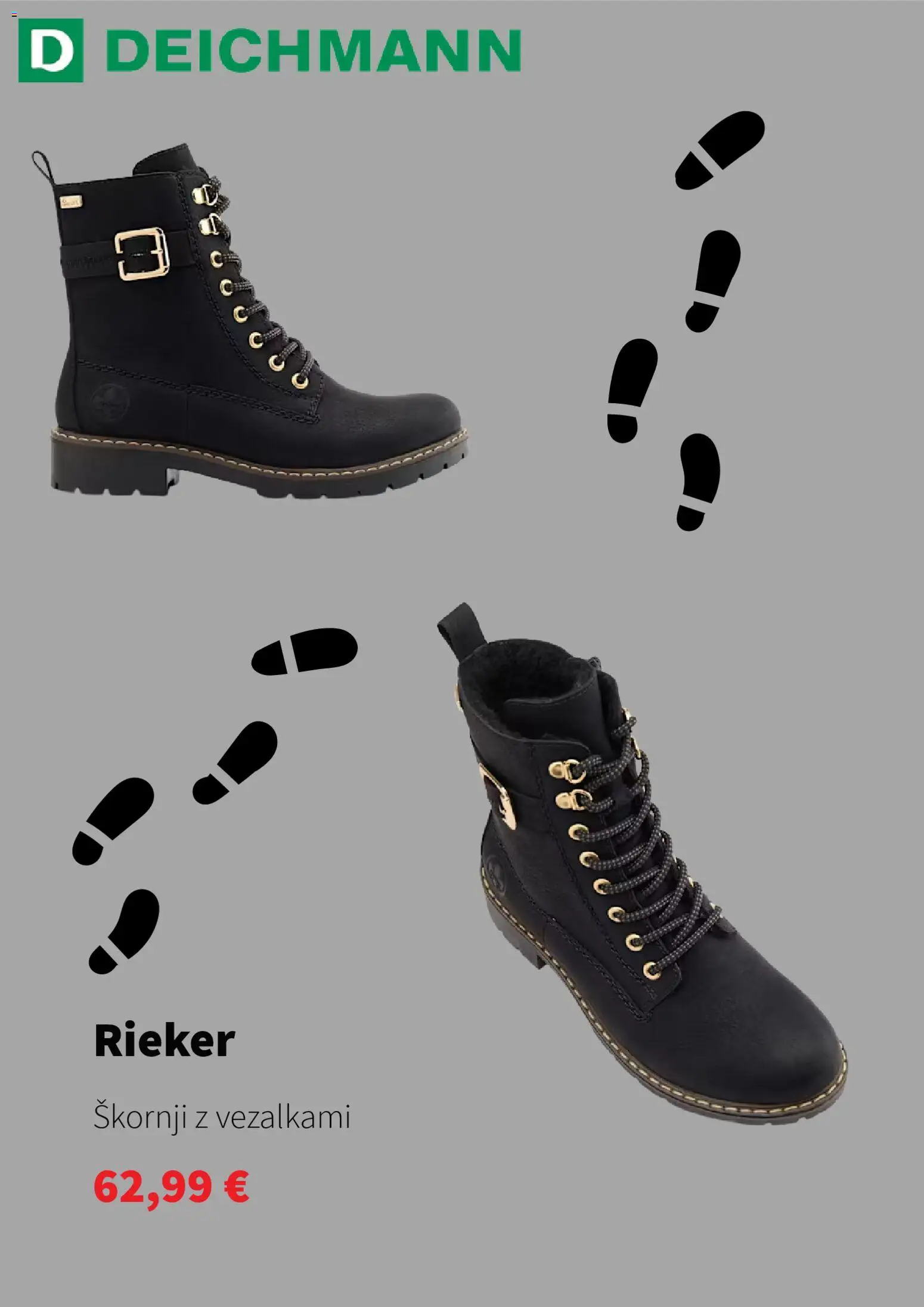 Novi Deichmann katalog ponudbe – veljaven od 24.11.2025 | Stran: 9 | Izdelki: Škornji