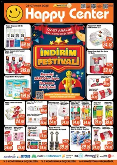 02.12.2025 tarihinden itibaren geçerli olan Happy Center kataloğu önizlemesi | Sayfa: 3