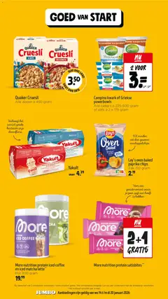 Jumbo - Folder week 3 - Voorbeeld van een folder van Jumbo, geldig van 14.01.2026 | Pagina: 8 | Producten: Pot, Zak, Oven, Kész piskótalap