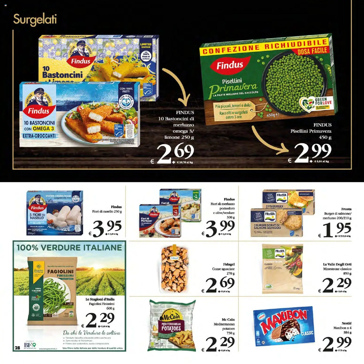 Volantino Decò del 13.01.2026 | Pagina: 28 | Prodotti: Merluzzo, Cozze, Limone, Fagiolini
