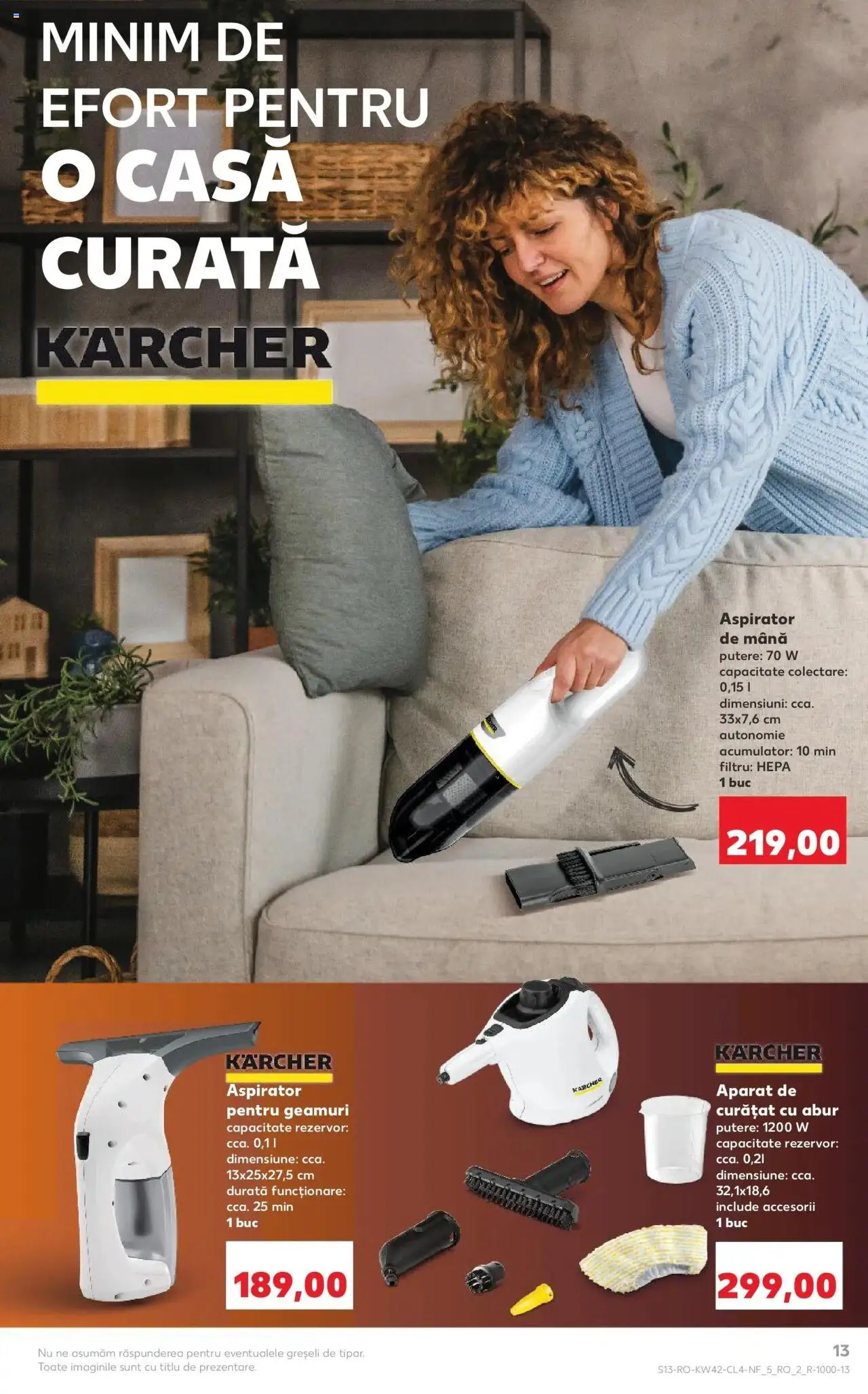Noul catalog Kaufland – valabil de la 15.10.2025 | Pagină: 13 | Produse: Aspirator